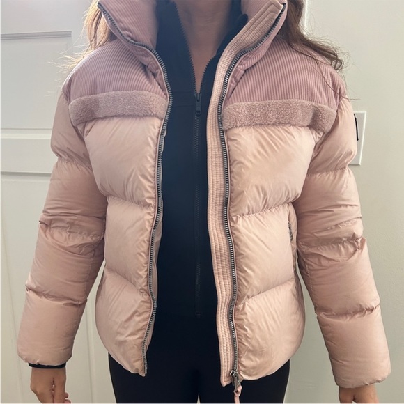 Mackage Jamie Puffer Coat - Petal Pink, XS - Picture 10 of 11